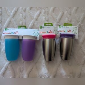 Munchkin 360 Miracle Sippy Cup Set. Toddlers Cups